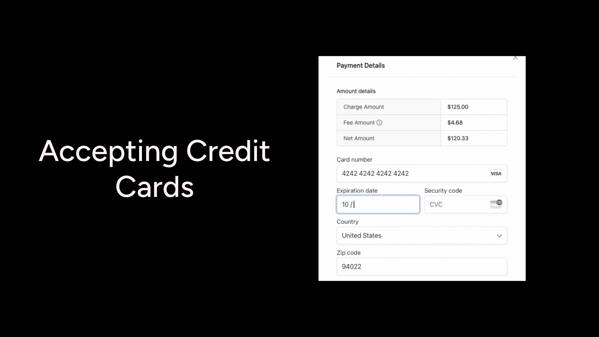 Accepting Credit Cards Title
